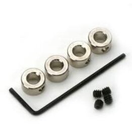 Dubro 1/16" Nickel Plated Dura Collars