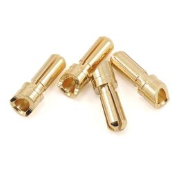Protek RC 3.5mm Super Bullet Gold Connectors (2 Male / 2 Female)