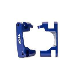 Traxxas Caster blocks (c-hubs), 6061-T6 alum (blue), left/right