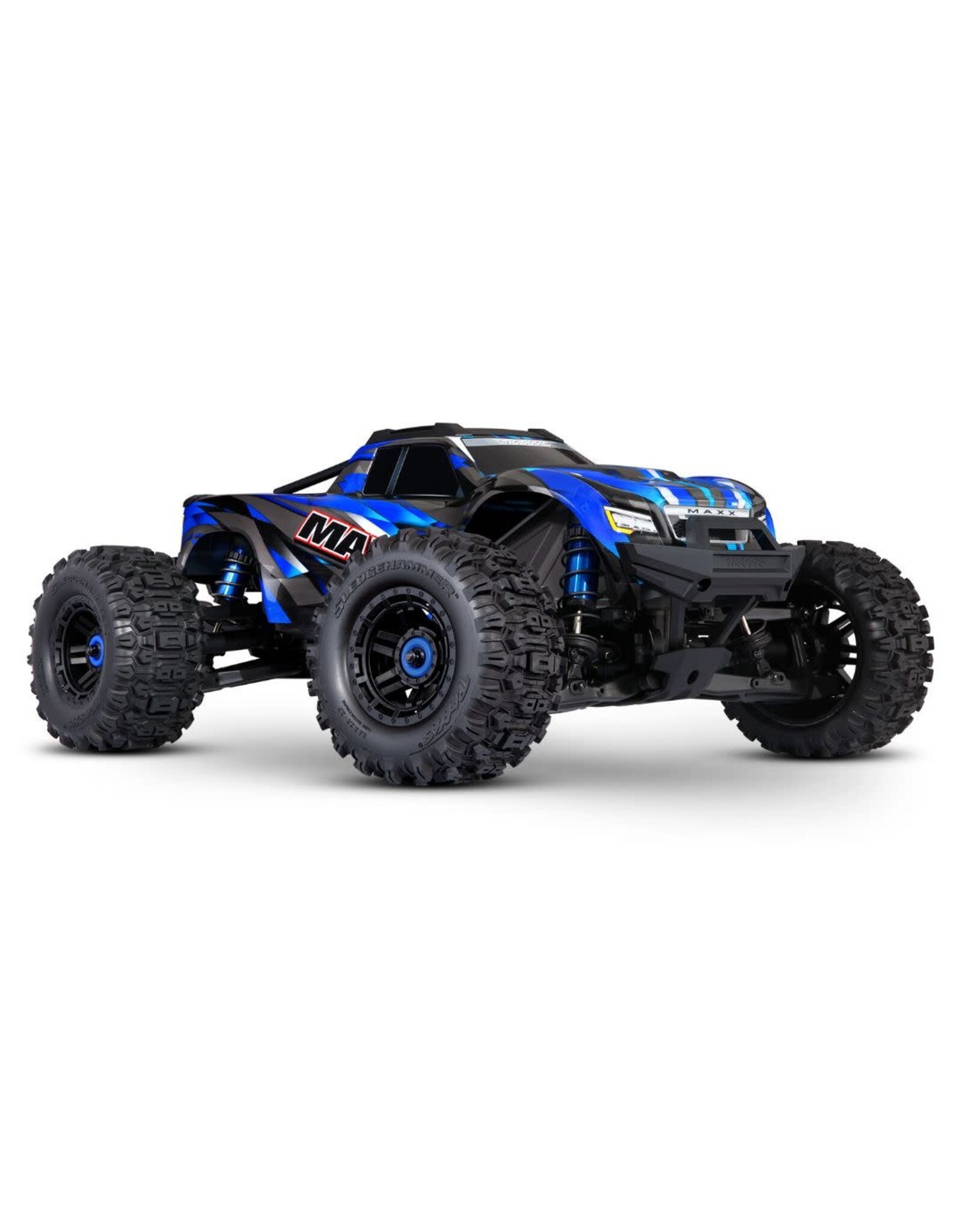 Traxxas Maxx 4S V2 Brushless Monster Truck w/ WideMaxx - Blue