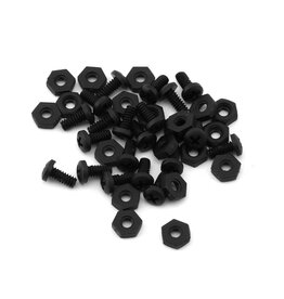 McAllister 4-40 Nylon Hardware Kit (Black) (20)