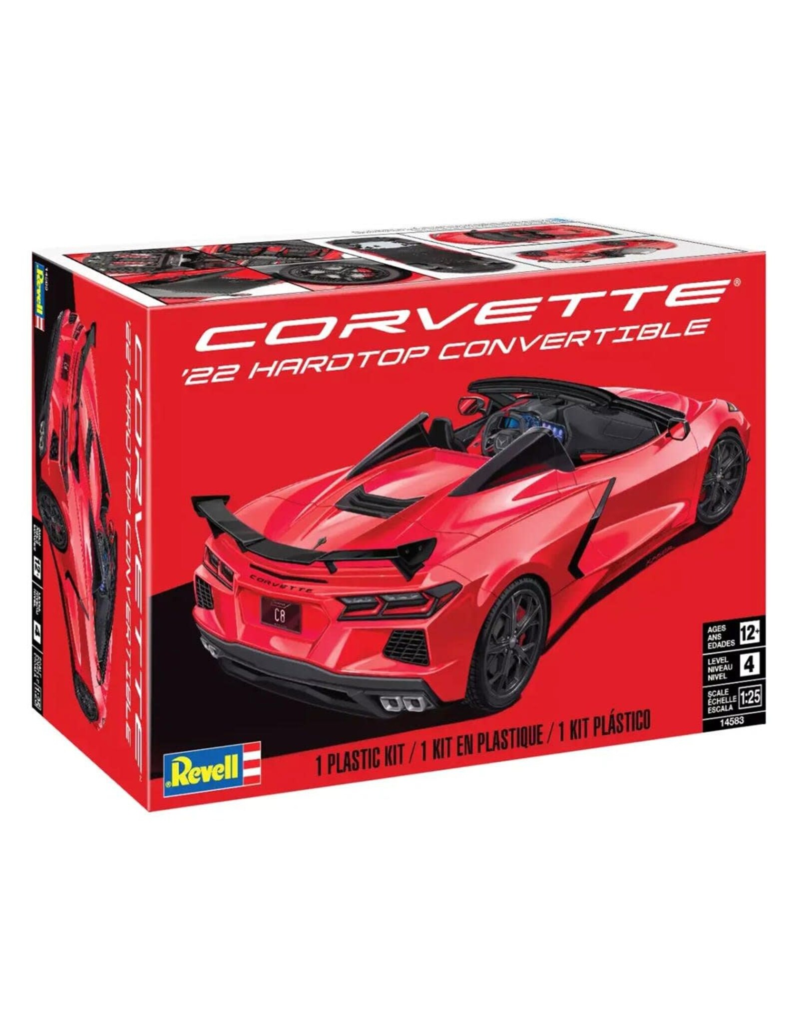 Revell Monogram 1/25 Corvette ‘22 Hardtop Convertible Model Kit
