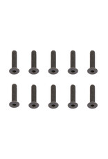 Team Associated Flat Head Cap Screw M3x14mm (10)