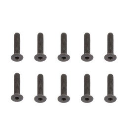 Team Associated Flat Head Cap Screw M3x14mm (10)
