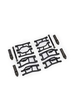 Traxxas Suspension kit, Mini Maxx WideMaxx, black (front&rear)