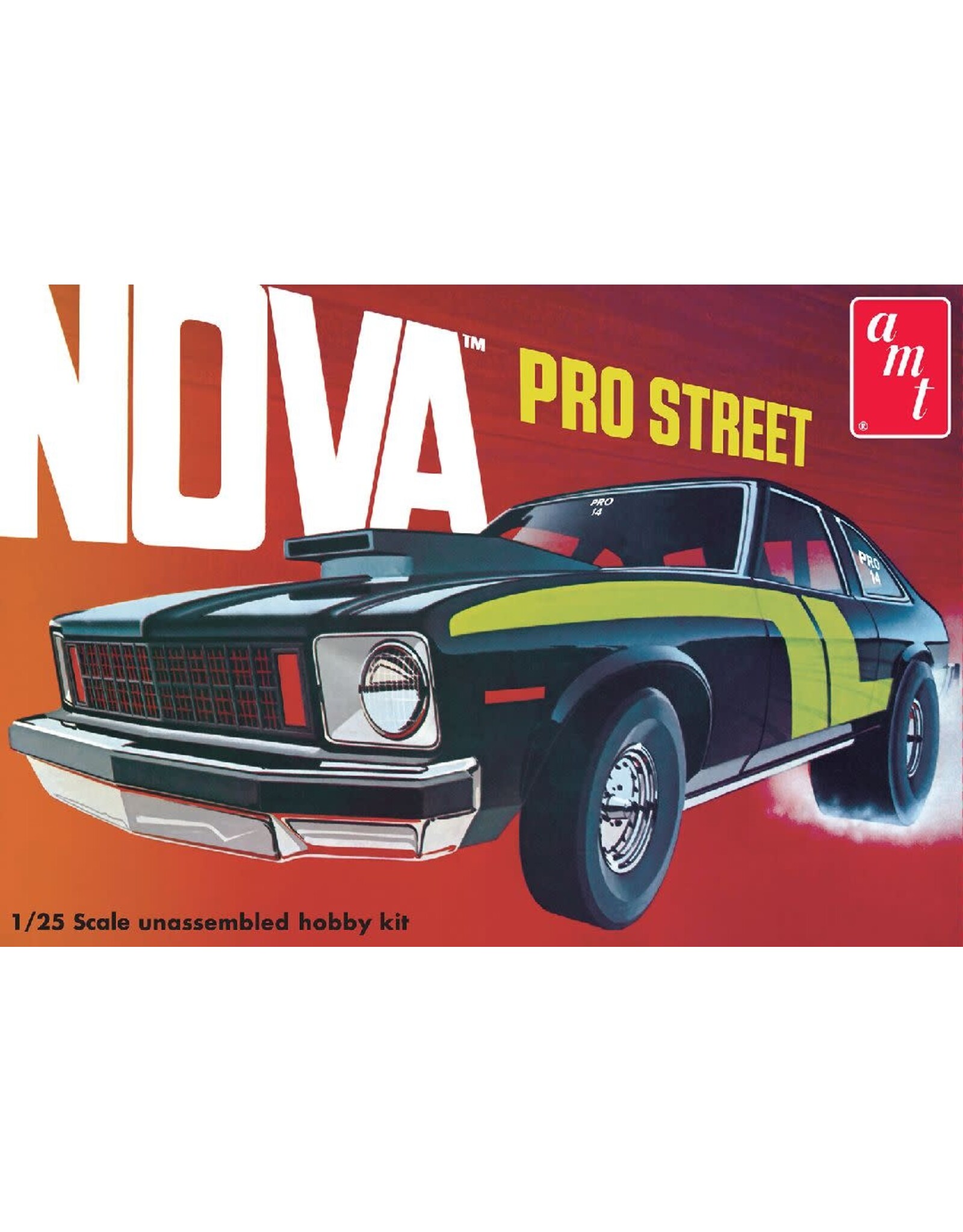 AMT 1/25 1976 Chevy Nova Pro Street Model Kit (Level 2)
