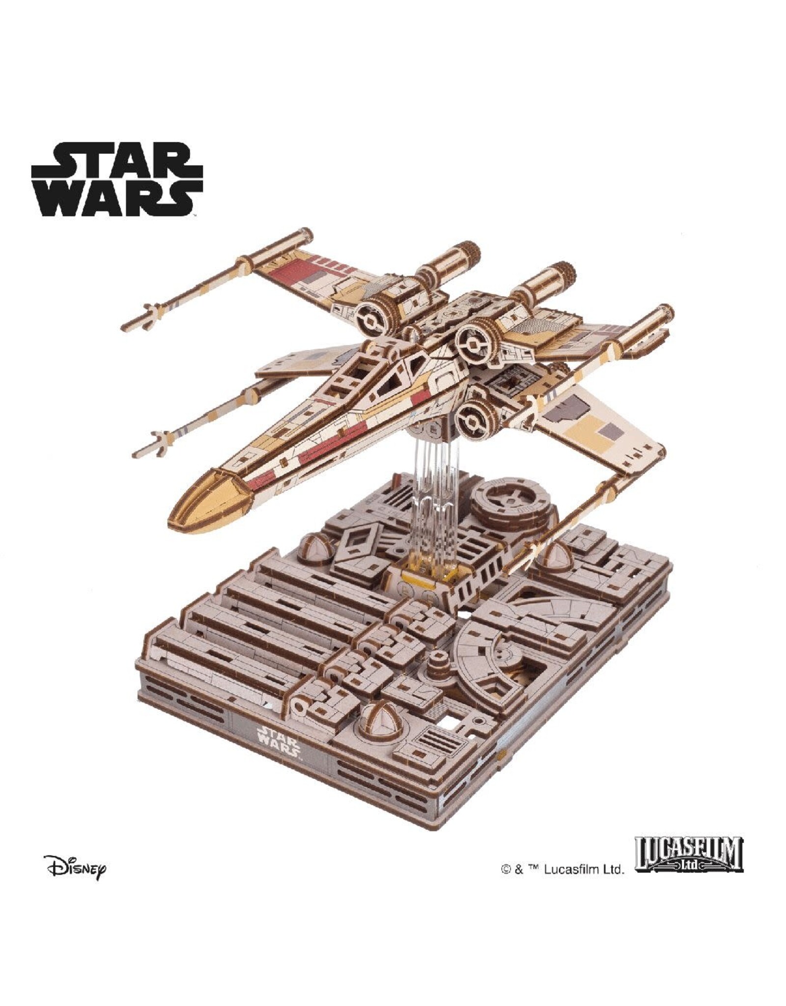 Ugears Luke Skywalker's™ X-Wing Starfighter™ - 455 Pieces