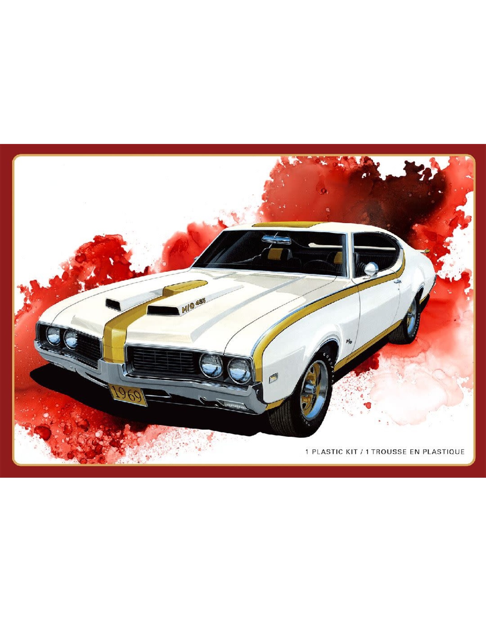 AMT 1/25 1969 Hurst Oldsmobile Cutlass Model Kit (Level 2)