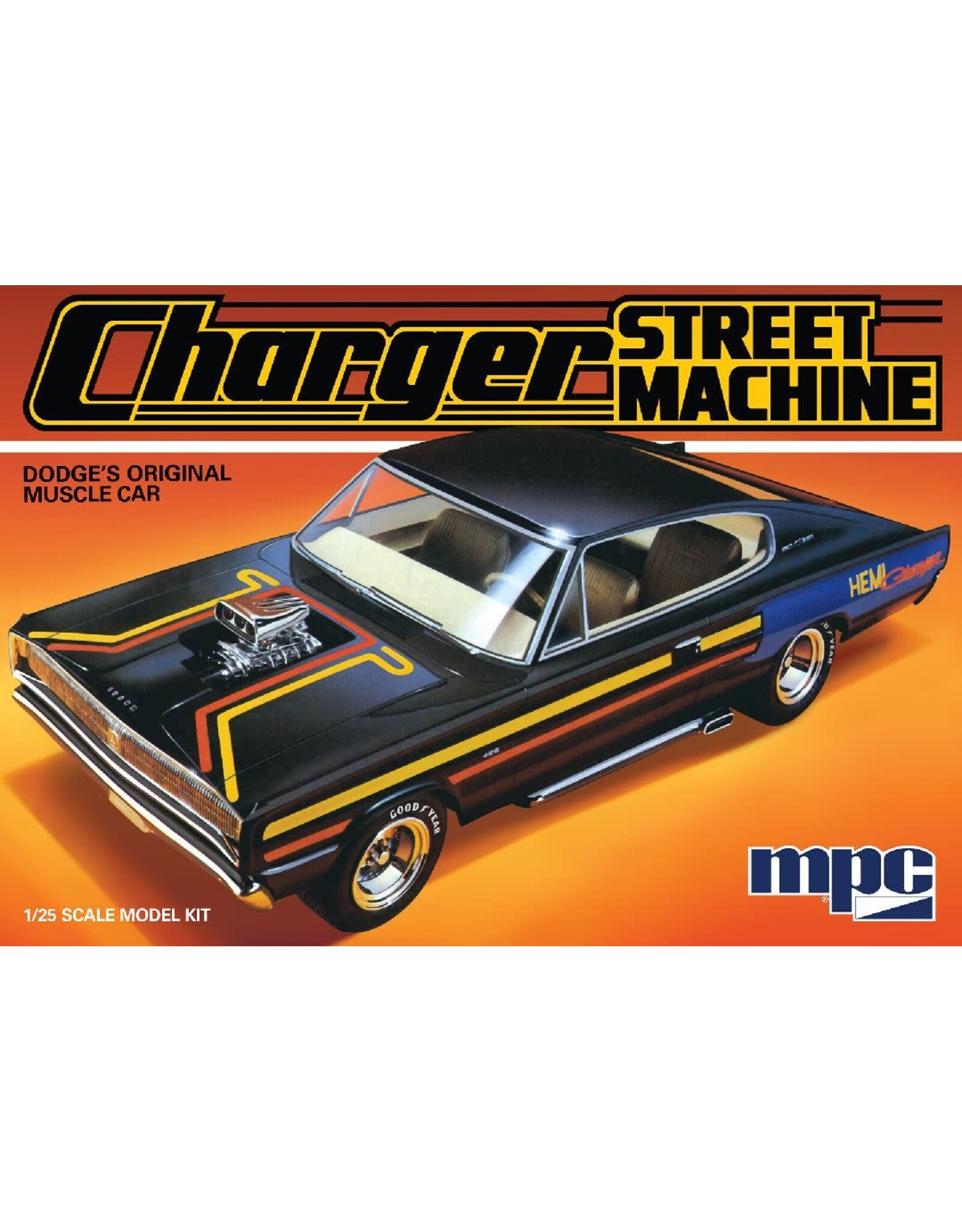 MPC 1/25 1967 Dodge Charger Street Machine (Level 2)