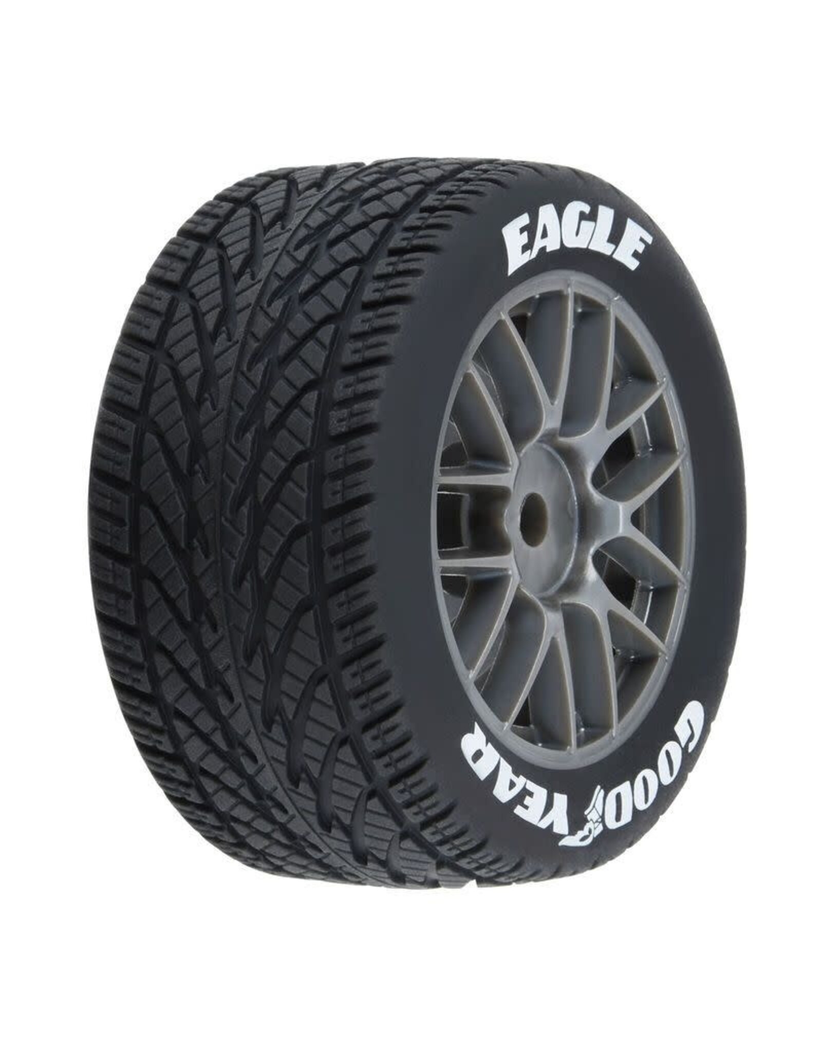 Pro-Line Goodyear Eagle Rain Tire MTD Gray for Losi NASCAR (4)