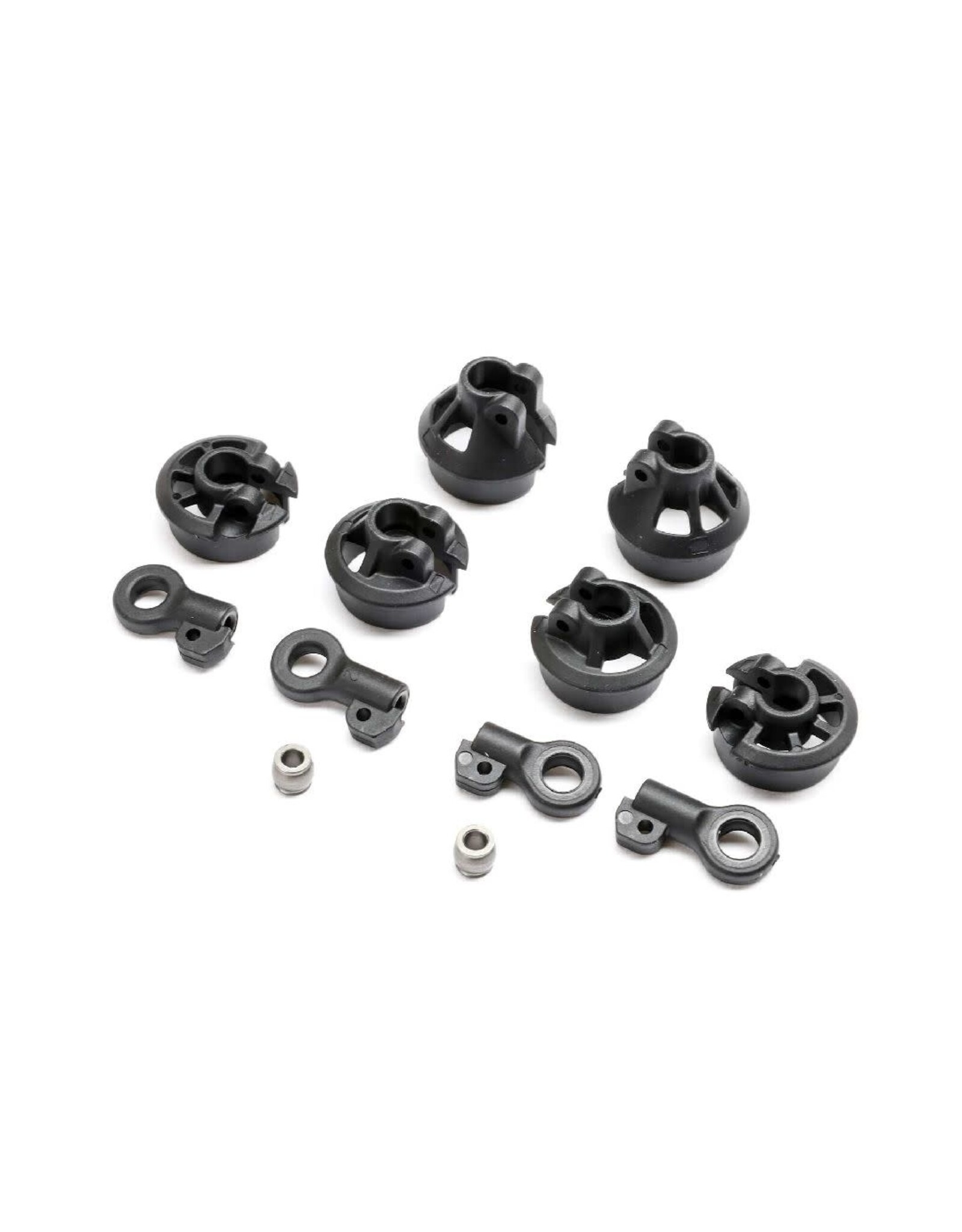 Team Losi Racing Spring Cups, Shock Ends, 13mm: 22X