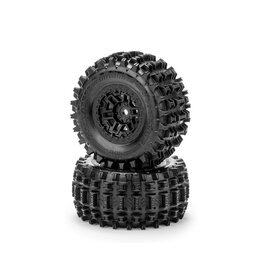 JConcepts Magma Pre-Mounted Tires for Traxxas® Mini XRT™ (2) (Yellow)