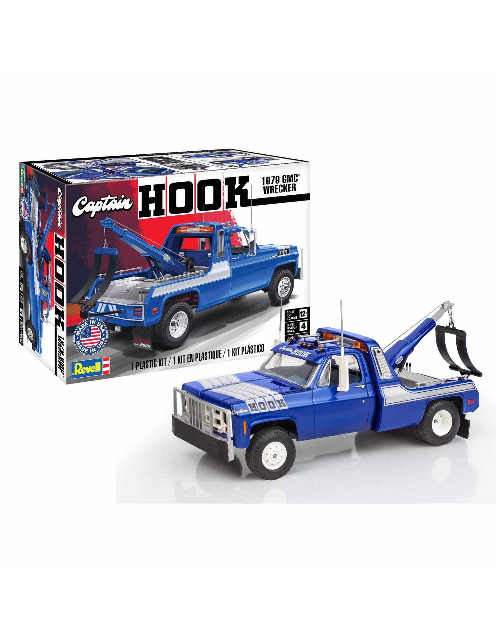 Revell Monogram 1/25 Captain Hook 1979 GMC Wrecker