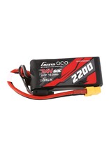 Gens Ace G-Tech 2200mAh 2S1P 7.4V 60C LiPo with XT60 Plug