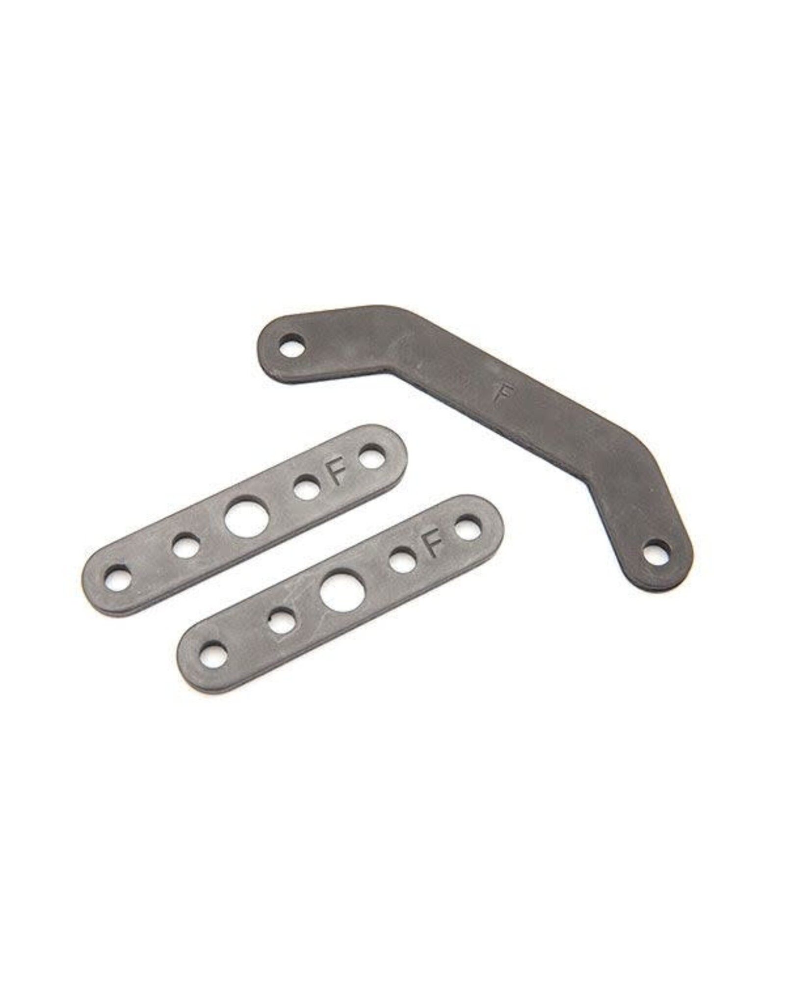 Traxxas Bulkhead tie bar, front, upper (1)/ lower (2) (steel)