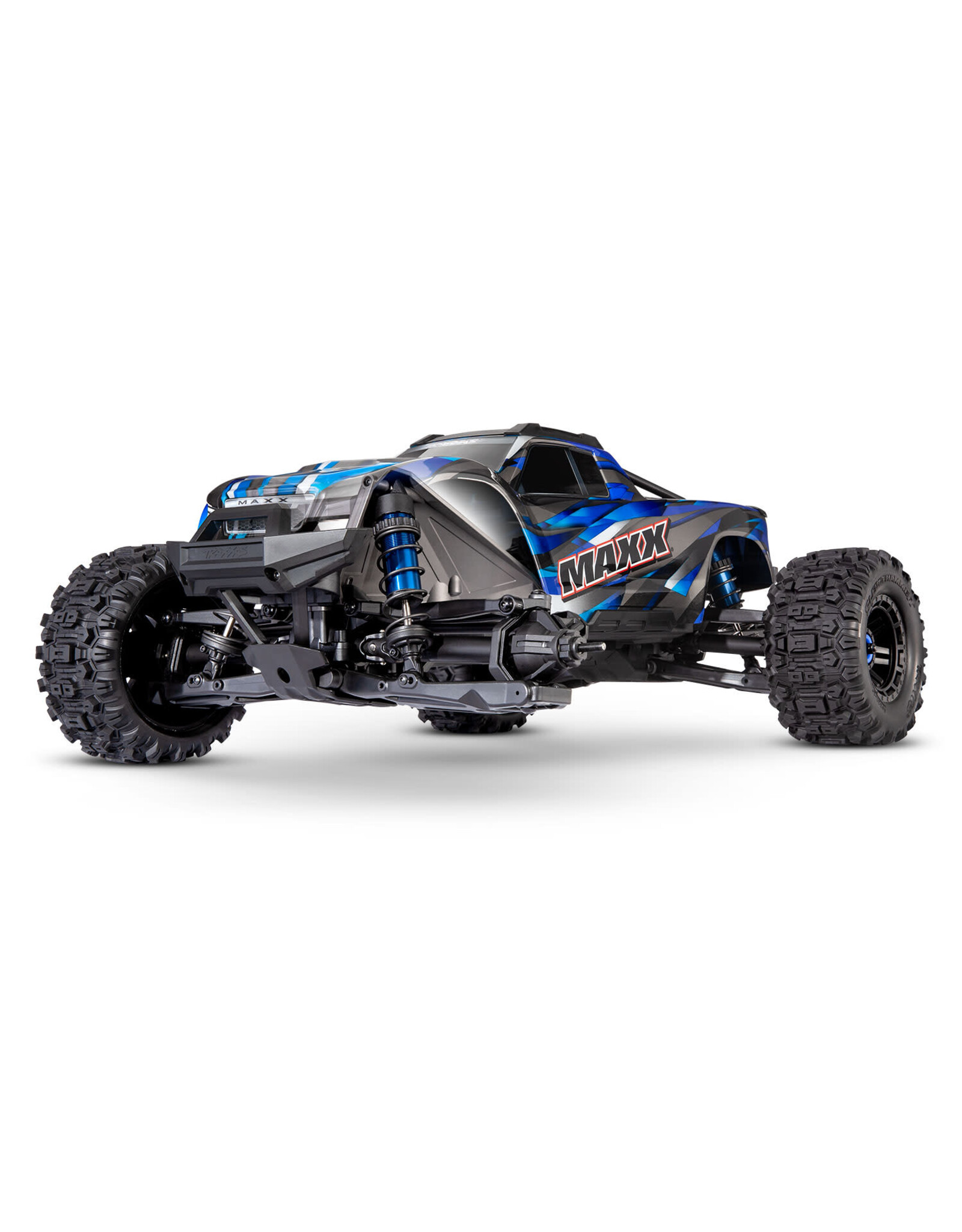 Traxxas Maxx 4S V2 Brushless Monster Truck w/ WideMaxx - Blue
