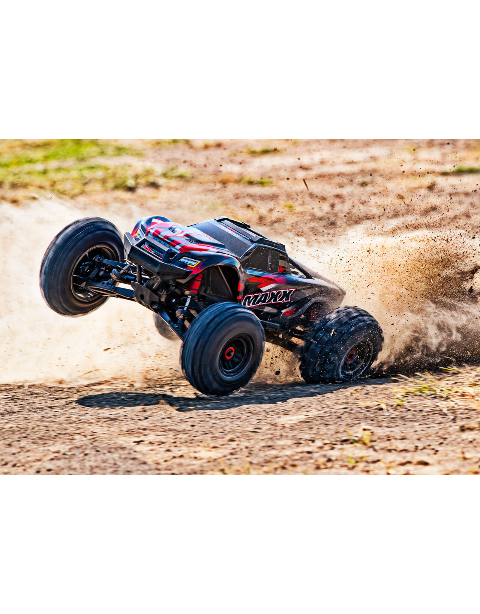 Traxxas Maxx 4S V2 Brushless Monster Truck w/WideMaxx - Red