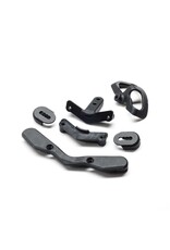 Team Losi Racing Shock Tower Guards, Up Wing Mt, Spur Shield: 22X