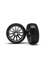 Traxxas LaTrax Pre-Mounted Slick Tires & 12-Spoke Wheels