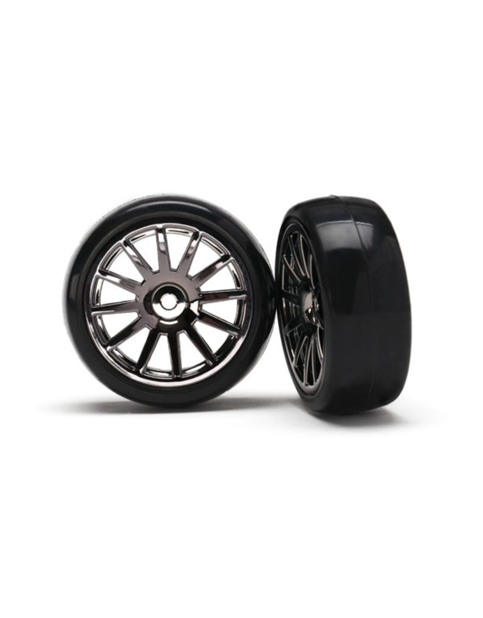 Traxxas LaTrax Pre-Mounted Slick Tires & 12-Spoke Wheels