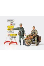 Tamiya German Motorcycle Orderly Set