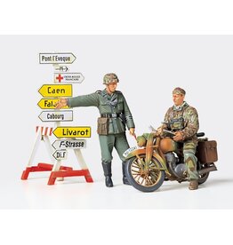 Tamiya German Motorcycle Orderly Set