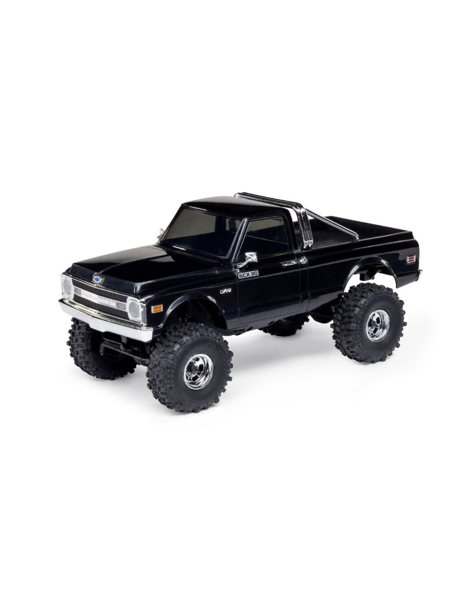 Axial 1/30 SCX30 Chevrolet K10 Brushed 4x4 RTR (B&C Incl) Black