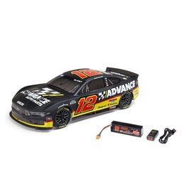 Losi 1/12 NASCAR Blaney #12 Brushed AWD RTR (B&C Incl) - Black