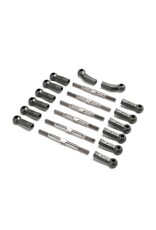 Team Losi Racing HD Turnbuckle Kit, Titanium: 22X