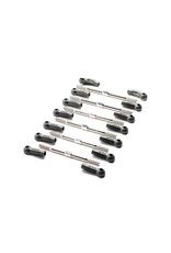 Team Losi Racing HD Turnbuckle Kit, Titanium: 22X-T