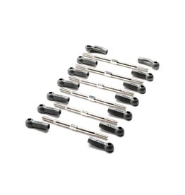 Team Losi Racing HD Turnbuckle Kit, Titanium: 22X-T