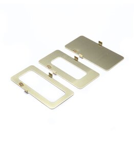 Team Losi Racing Brass Battery Weight Set, 19g, 26g, 37g