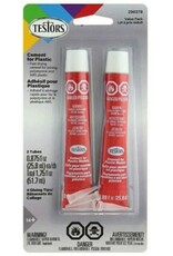 Testors Cement for Plastics 7/8 oz Tube 2 Pack