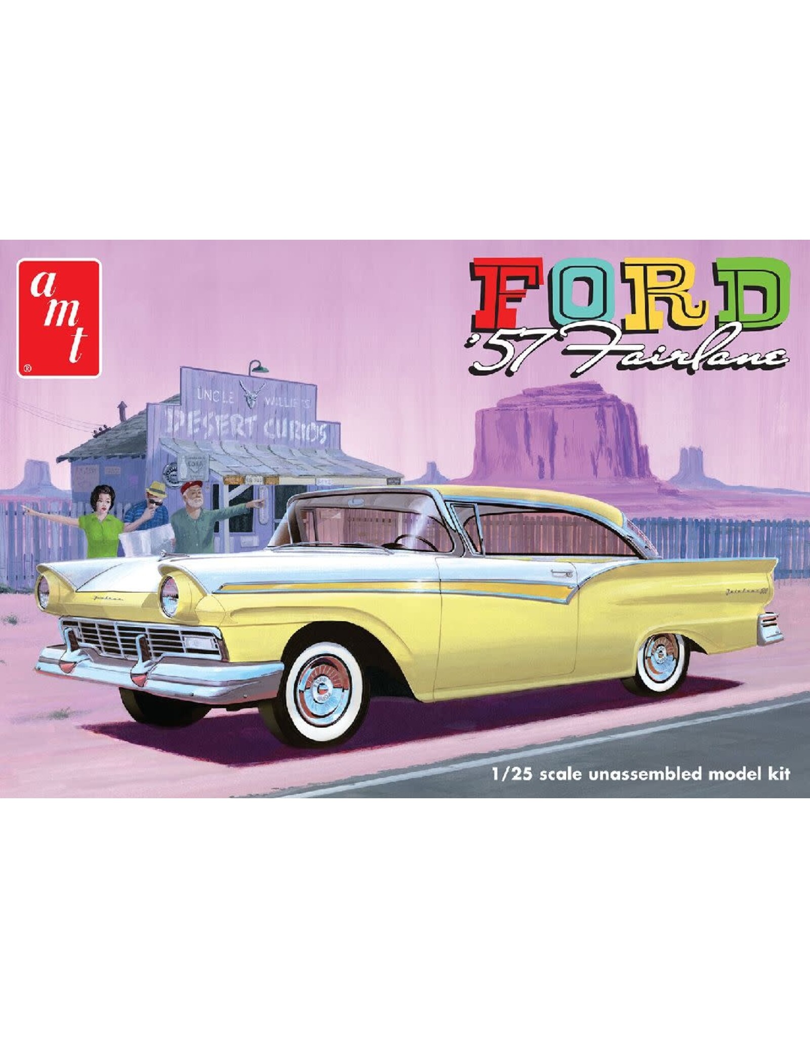 AMT 1/25 1957 Ford Fairlane Hardtop 3n1 (Level 2)