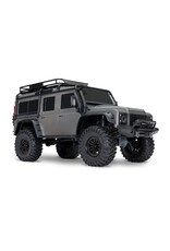 Traxxas 1/10 TRX-4 Defender 4WD RTR, Clipless Mounting - Silver