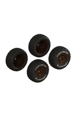 Arrma dBoots 'FORTRESS' Tireon 12 Spoke Bronze Wheels (4)