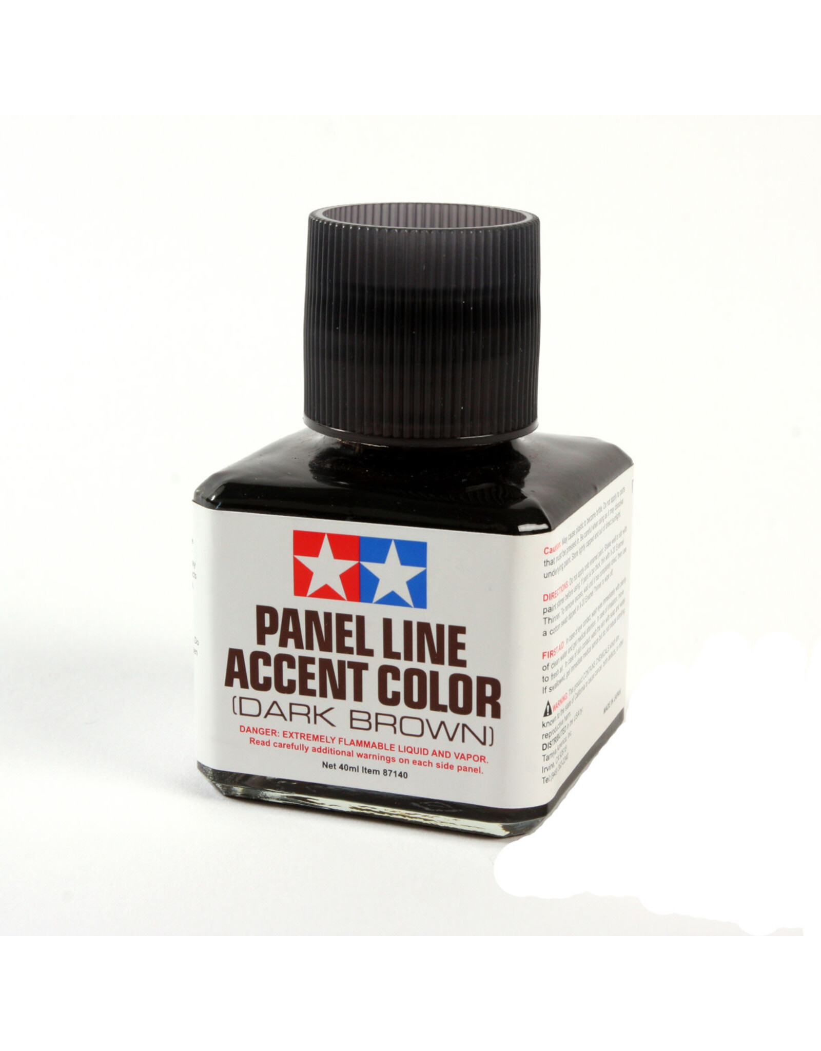 Tamiya Panel Line Accent Color Dark Brown Paint, 40ml Bottle