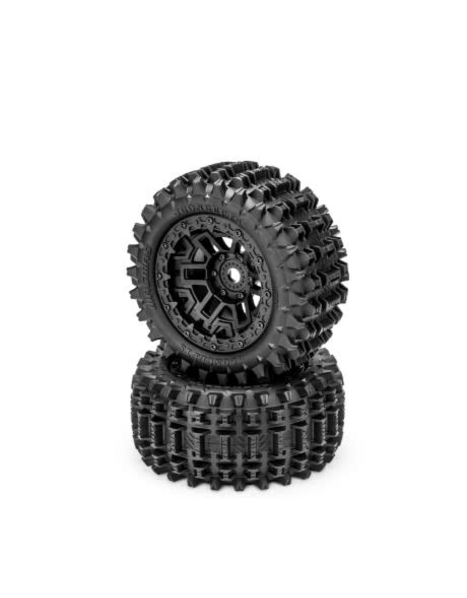 JConcepts Magma Pre-Mout Monster Truck Tires (Black) (2) w/17mm Hex