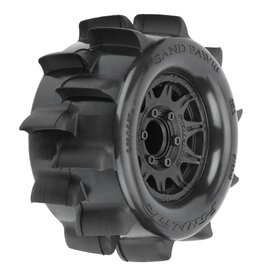 Pro-Line Sand Paw BELTED 2.8" Tires on Rem Hex Wheels (2)