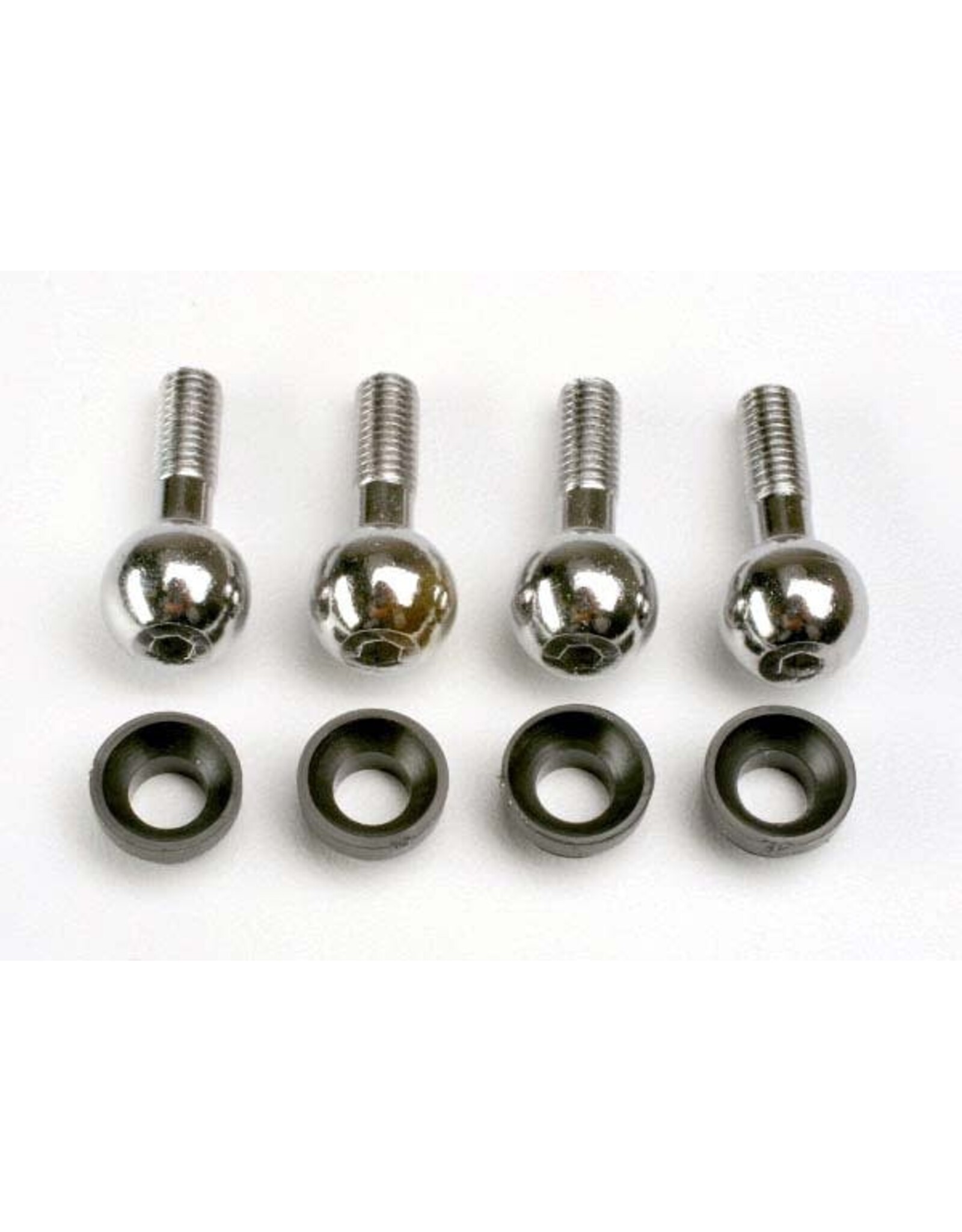Traxxas Pivot balls (4)/ pivot ball cap bushings (4)