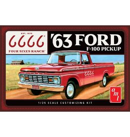 AMT 1/25 1963 Ford F-100 (Four Sixes Ranch) Model Kit (Level 2)