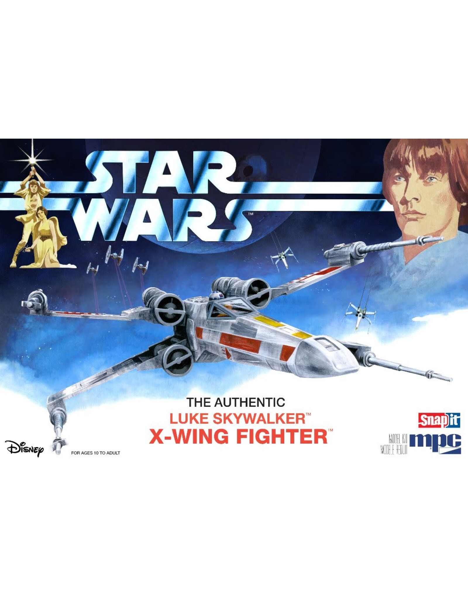 MPC Star Wars: A New Hope X-Wing Fighter (Snap) 1/63 Model Kit