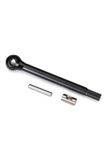 Traxxas Axle shaft, front (left)/ drive pin/ cross pin