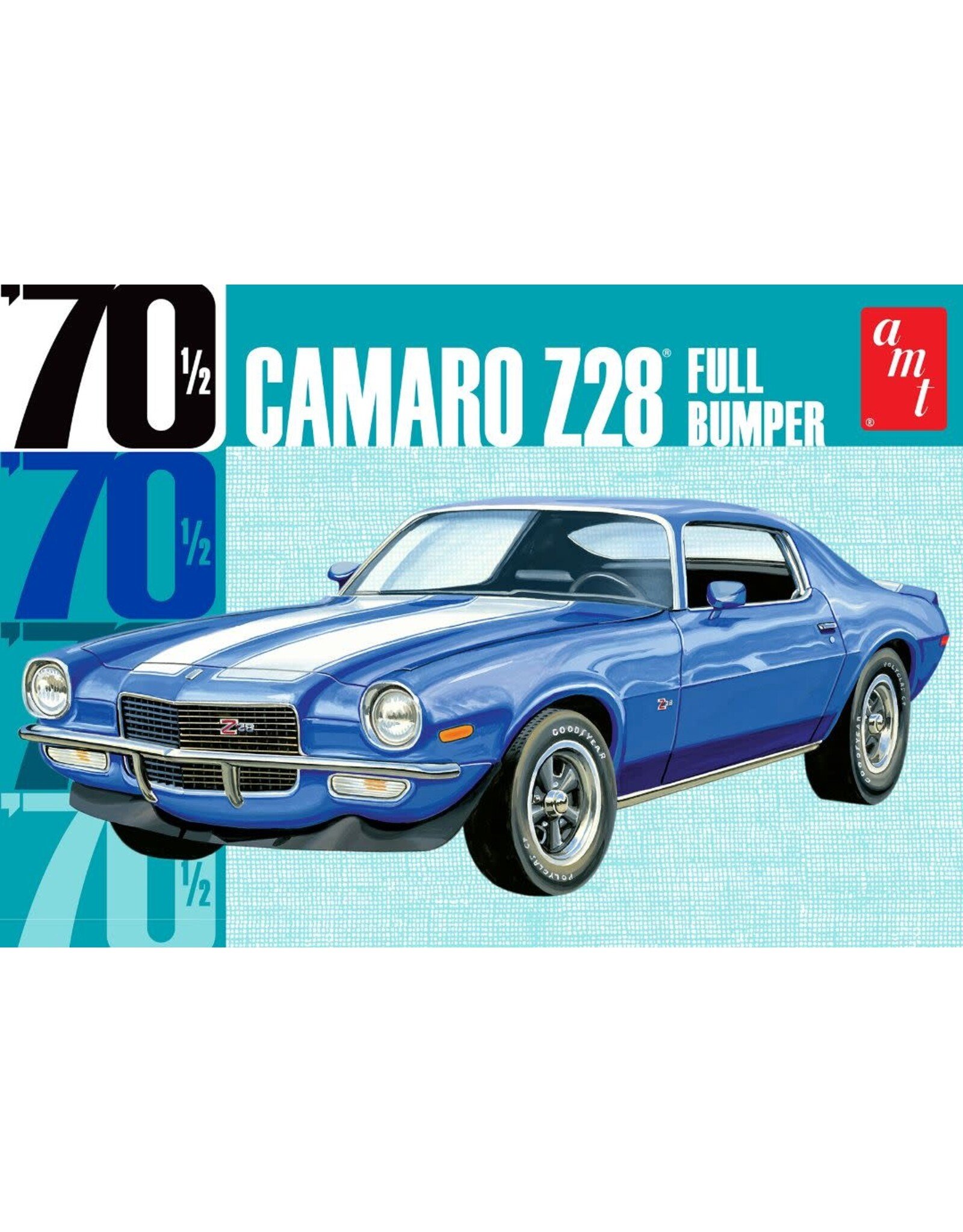 AMT 1/25 1970 Camaro Z28 "Full Bumper" Model Kit (Level 2)