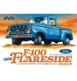 Moebius 1/25 1966 Ford F-100 Flareside Pickup Model Kit Level 3