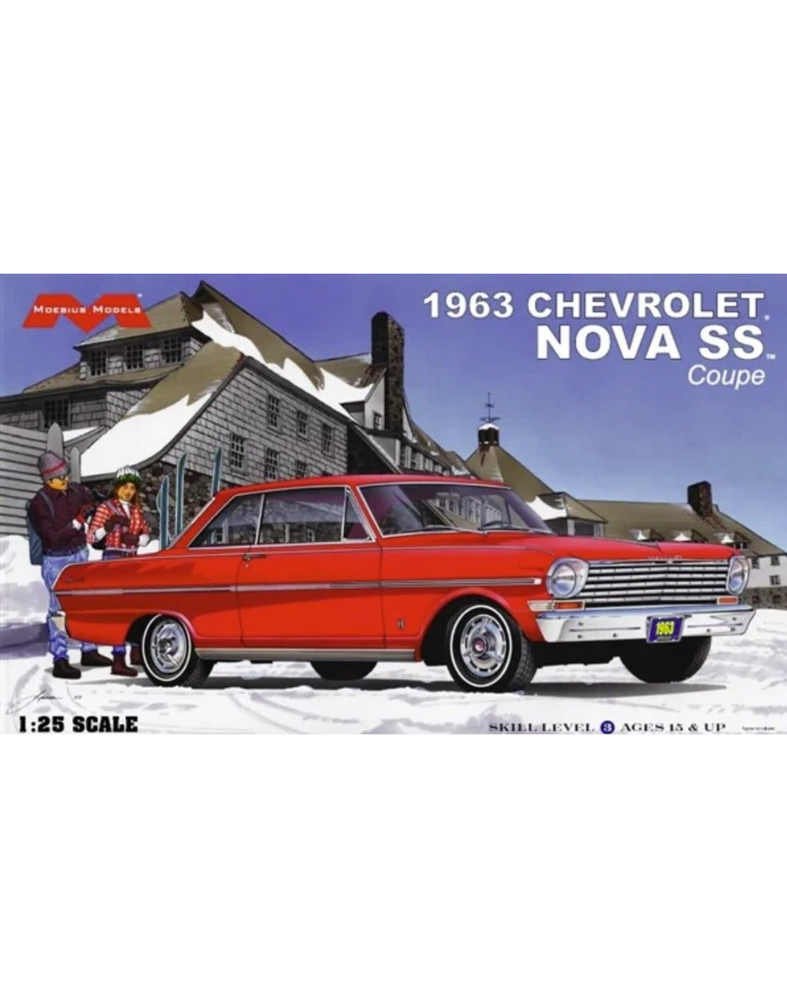 Moebius 1/25 1963 Chevy Nova SS Coupe