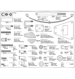 Tamiya RC Metal Parts Bag C: 56306
