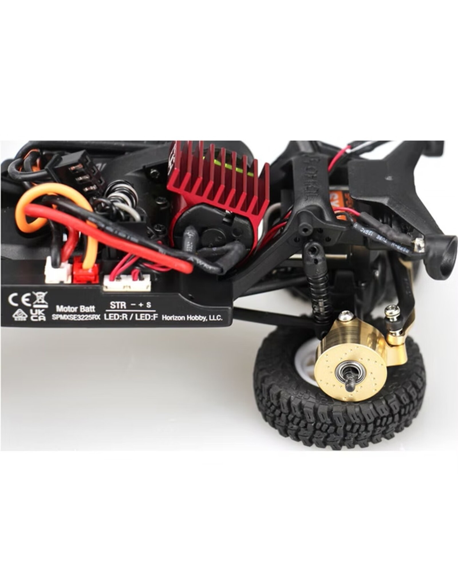 Hot Racing Brass Front Steering Block, SCX30