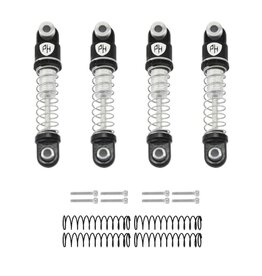 Power Hobby Alu. Shocks 21.5mm (4), Black, for Axial SCX30