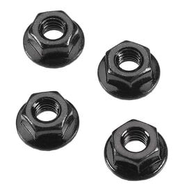 Arrma Serrated Flange Wheel Nut 4mm (4)